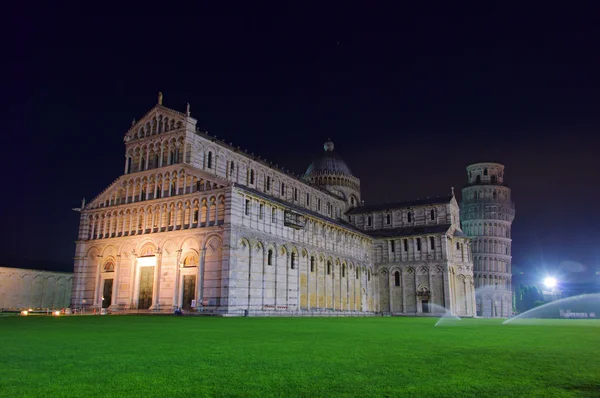 Pisa Kathedrale Nacht - Pisa Dóm éjjel 05 — Stock Fotó