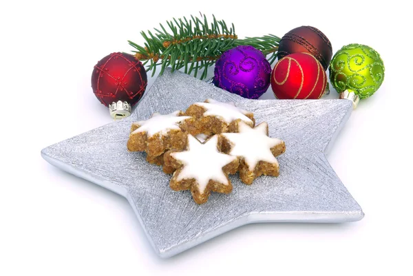 Zimtstern - skořicové sušenky ve tvaru hvězdy 07 — Stock fotografie