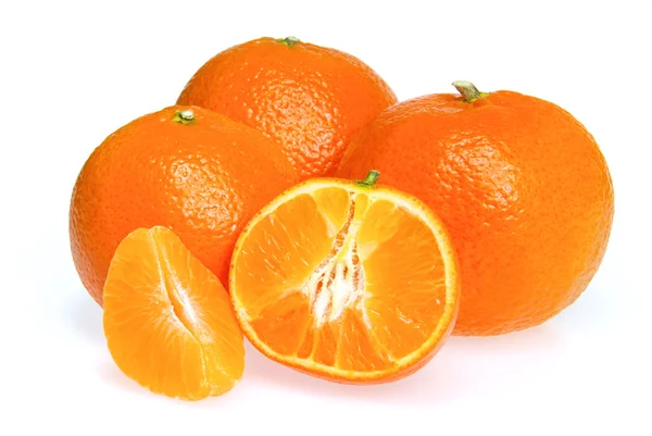 Mandarijn freigestellt - tangerine geïsoleerd 05 — Stockfoto
