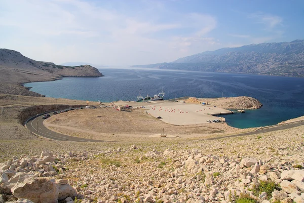 Pag Hafen - Pag hamnen 01 — Stockfoto