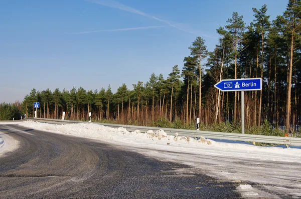 Highway sign 01 — Stock Photo, Image