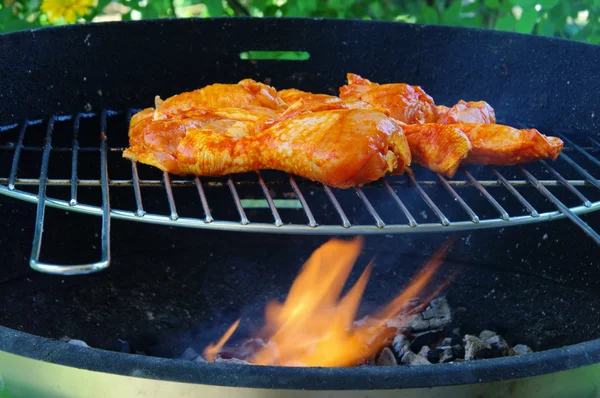 Grillen hehnchen - grilování kuřete 28 — Stock fotografie