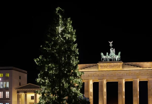 Bramy Brandenburskiej w Berlinie — Zdjęcie stockowe