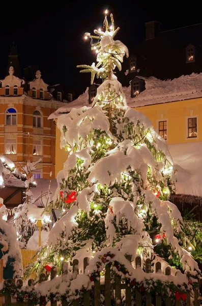 Mercado de Navidad Annaberg-Buchholz — Foto de Stock