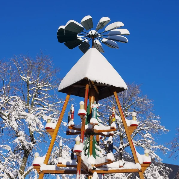 Marienberg kerstmarkt — Stockfoto