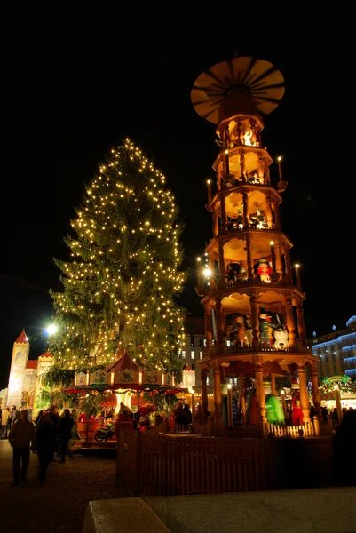 Dresden christmas market Stock Photo