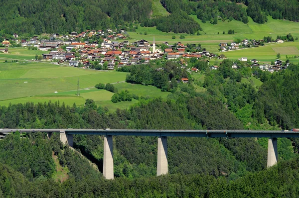 Brennerautobahn snelweg — Stockfoto