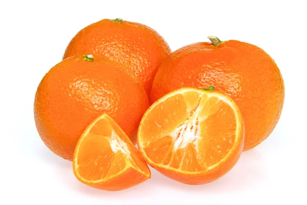 Tangerine ізольовані — стокове фото