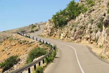 Stara Baska sahil yolu