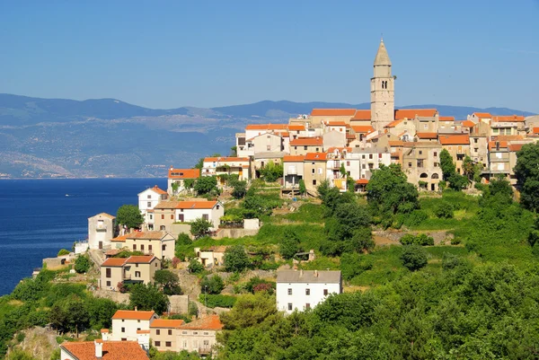 Vrbnik stad — Stockfoto