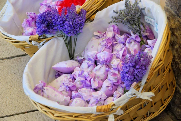 Lavender little bag — Stock Photo, Image