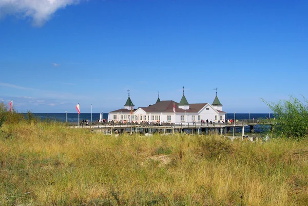 Muelle de Ahlbeck — Foto de Stock