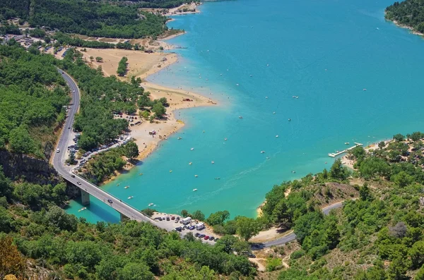 Lac de Sainte-Croix — Stock Photo, Image