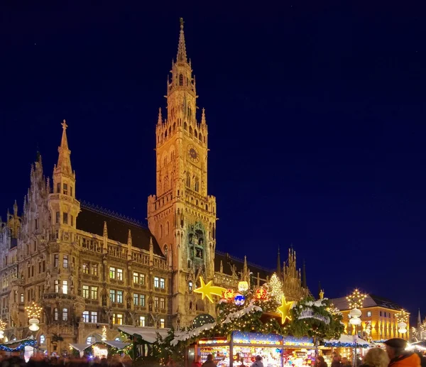 München julmarknad — Stockfoto