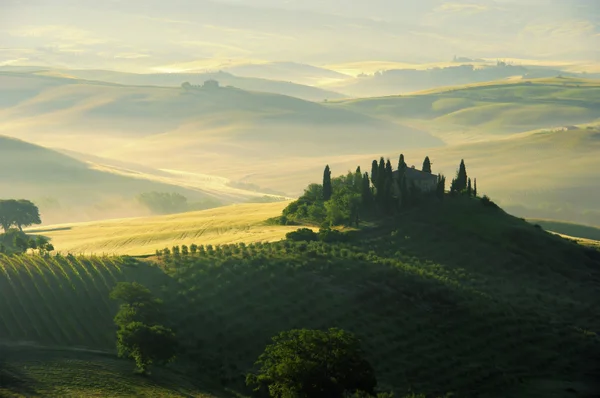 Colinas da Toscana — Fotografia de Stock
