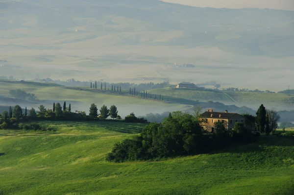 Toskánsku hills — Stock fotografie