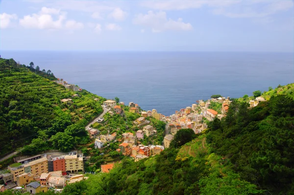 Cinque Terre Riomaggiore, Itália — Fotografia de Stock