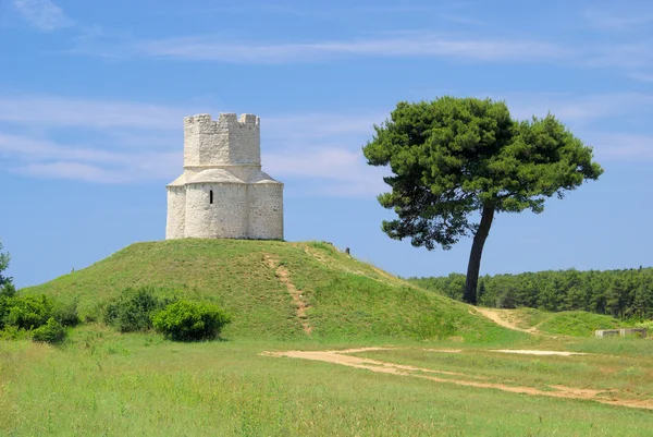 Церквою NIN, Хорватія — стокове фото