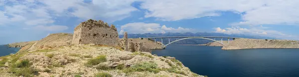 Ponte di Pag, Croazia — Foto Stock