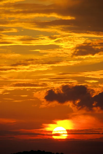 Sonnenuntergang - закат 98 — стоковое фото