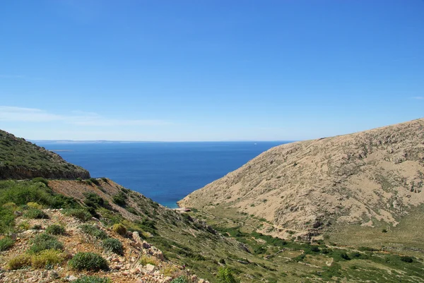 Stara Baska coast road 25 — Stock Photo, Image