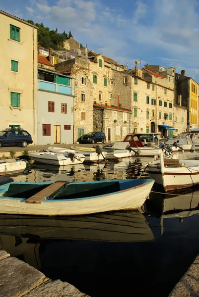 Sibenik harbor — Stock Photo, Image