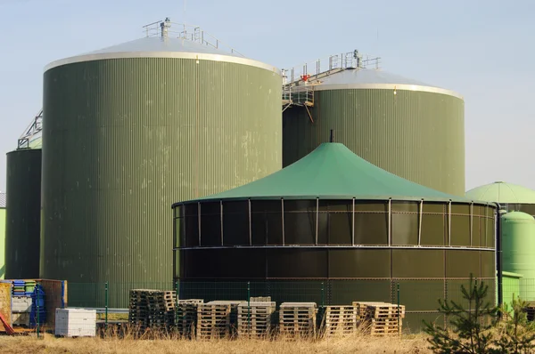 Biogáz üzem 63 — Stock Fotó