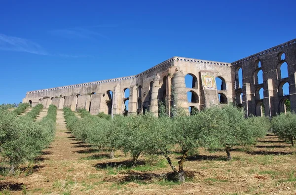 Aqueduto de Elvas — Fotografia de Stock