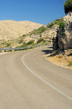 Stara Baska sahil yolu