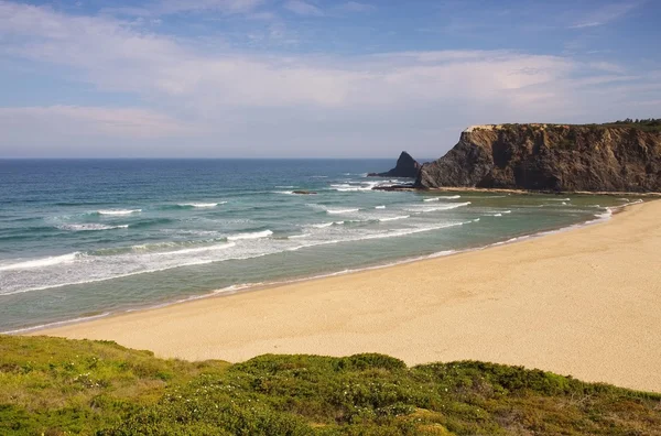 Atlantische strand odeceixe — Stockfoto