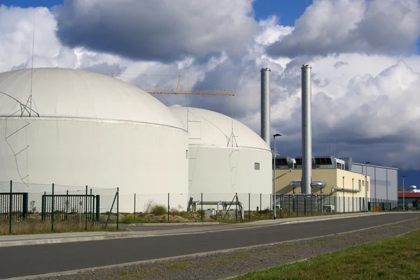 Biogas plant — Stock Photo, Image