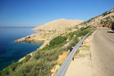 Stara Baska sahil yolu