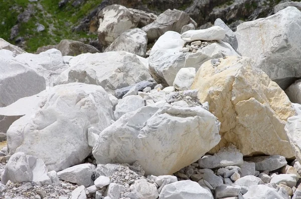 Carrara mermer taş çukur — Stok fotoğraf