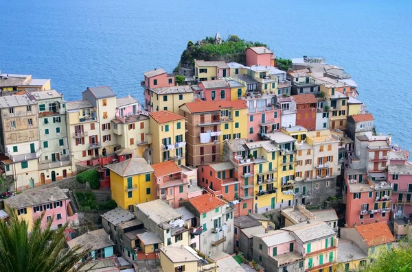 Cinque Terre Riomaggioréban — Stock Fotó