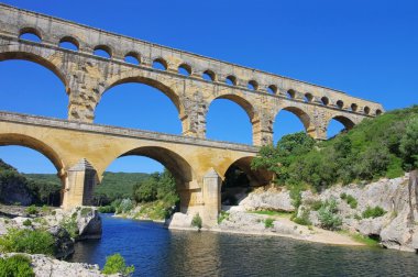 Pont du gard kemer Köprüsü