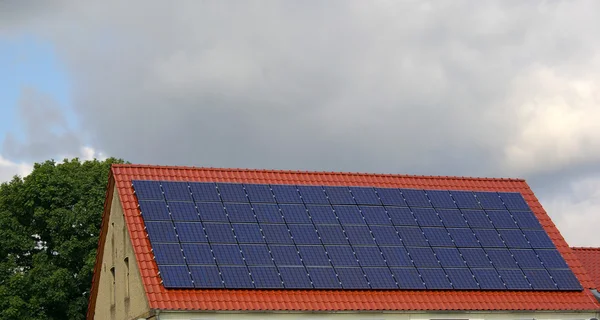 Solar plant — Stock Photo, Image