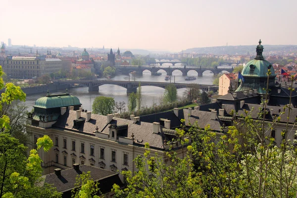 Prag köprüler — Stok fotoğraf