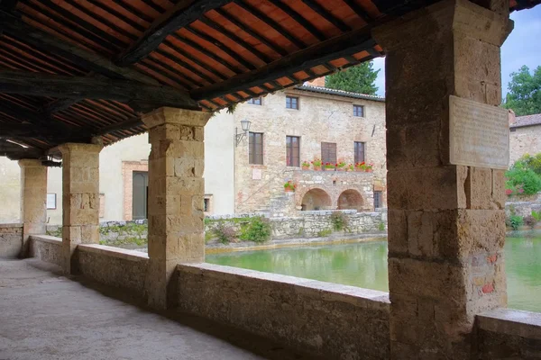 Bagno Vignoni — Stockfoto