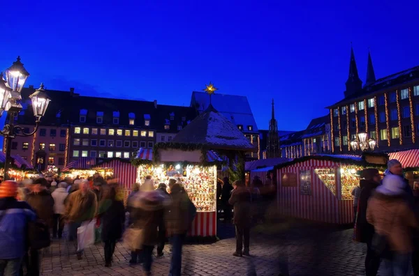 Mercado navideño de Nuremberg — Foto de Stock