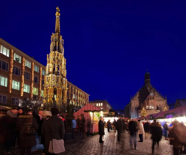 Nuremberg christmas market — Stok fotoğraf