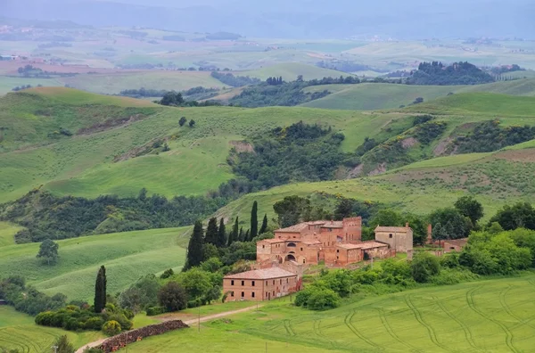 Pueblo en Toscana en Italia —  Fotos de Stock