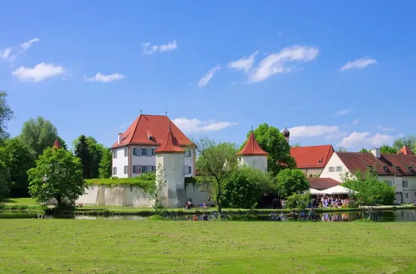 Pałac blutenburg Munich — Zdjęcie stockowe