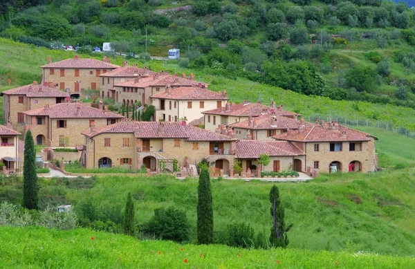 Pueblo en Toscana —  Fotos de Stock