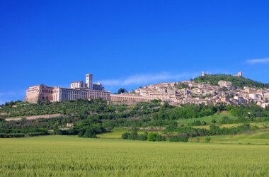 Assisi - İtalyan umbria bölgesinin bir kasaba