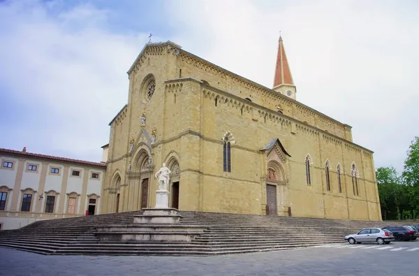 Catedrala din Arezzo — Fotografie, imagine de stoc