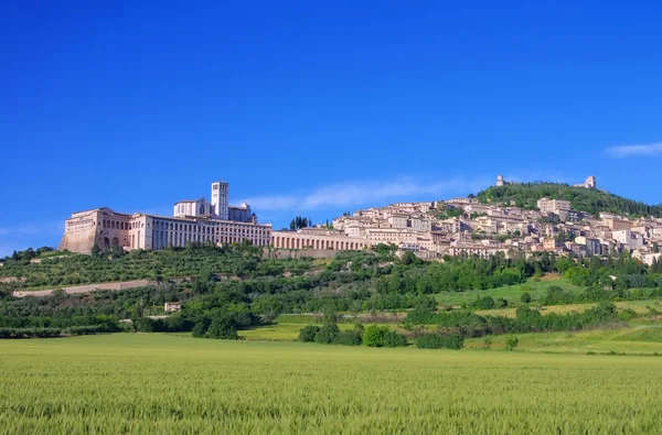 Assisi - a város az olasz Umbria régió — Stock Fotó