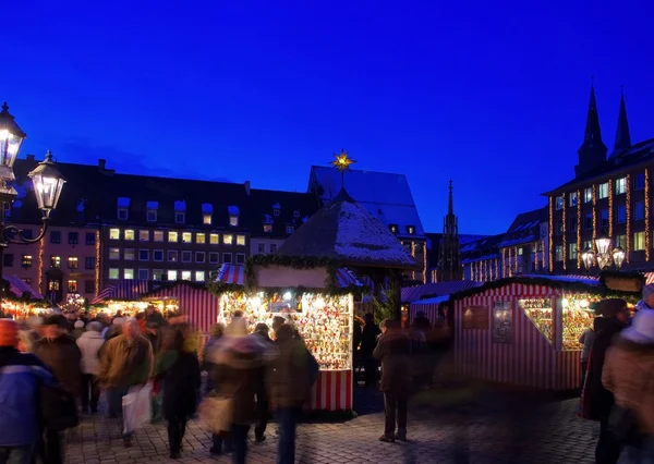 Nuremberg christmas market — Stok fotoğraf