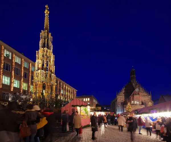 Nuremberg christmas market — Stok fotoğraf