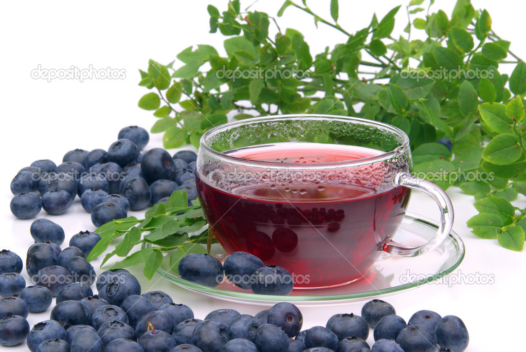 Blueberry tea