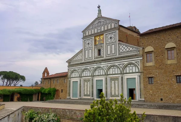 Florencie, san miniato al monte — Stock fotografie